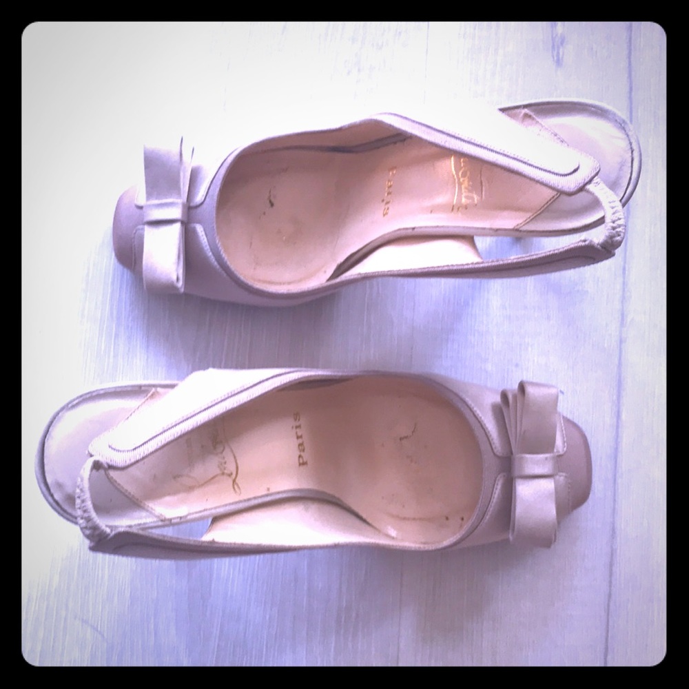 Christian Louboutin Nooka 100 Crepe Satin